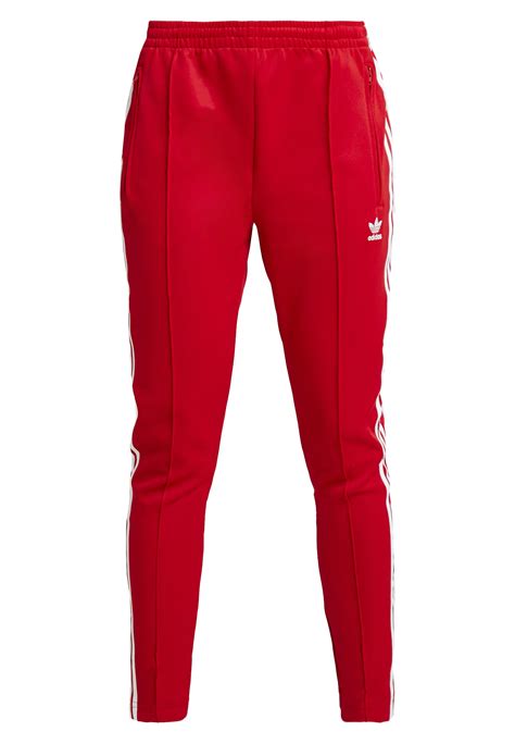 adidas trainingsbroek rood meisjes|Adidas trainingspak dames.